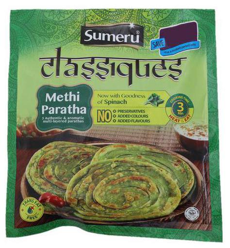 

sumeru Methi - Paratha 300 g Pouch