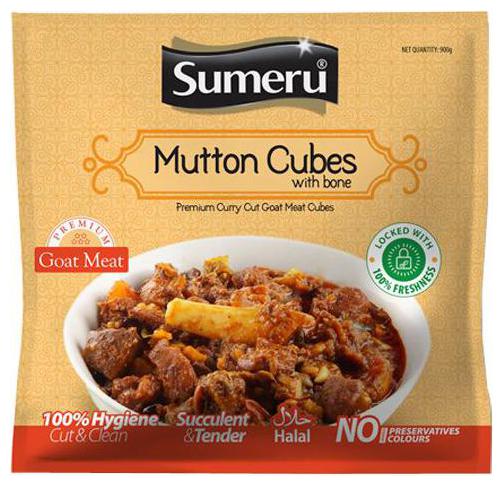 

sumeru Mutton Cubes - With Bone 900 g