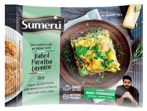 

sumeru Veg Baked Paratha Lasagne 300 g
