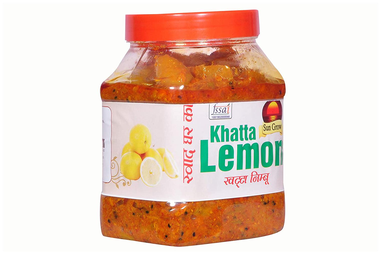 

Sun Grow Home Lemon Pickled 1 kg (Pack of 1)