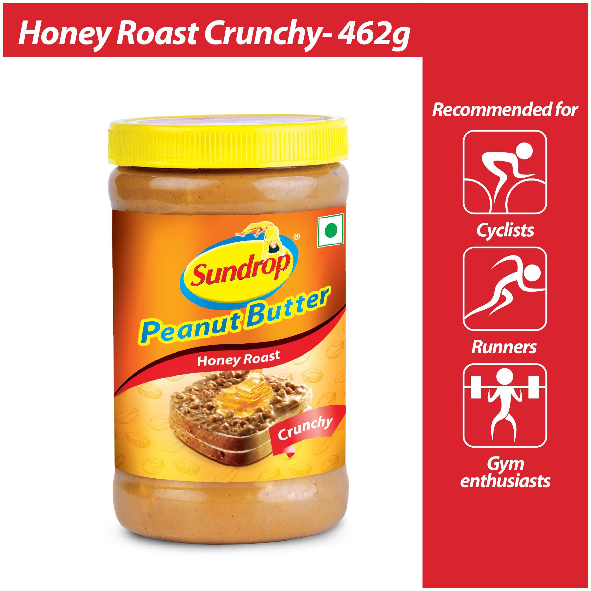 

Sundrop Peanut Butter Honey Roast Crunchy- 462g Jar
