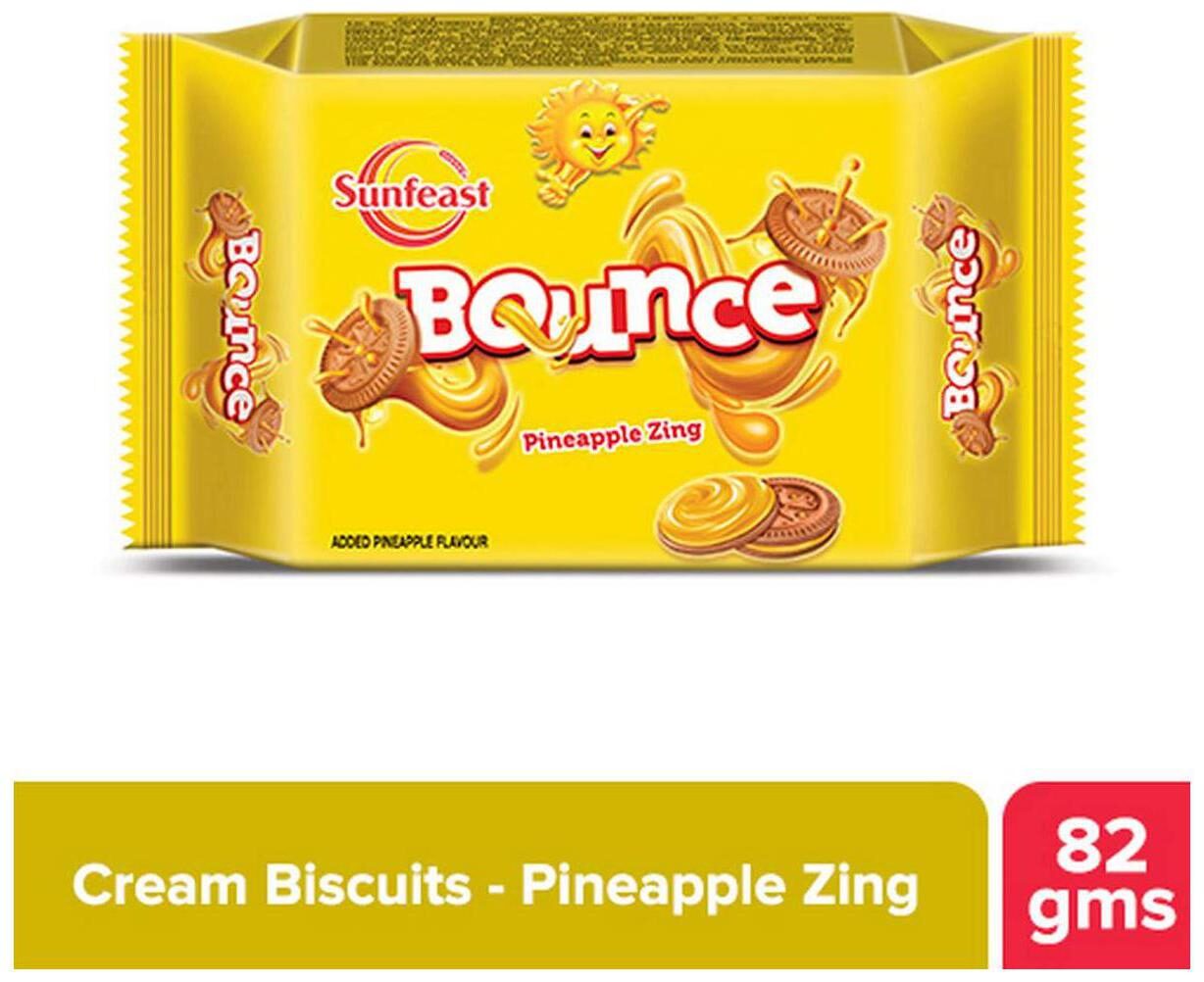 

Sunfeast Bounce - Pineapple Zing 82 g