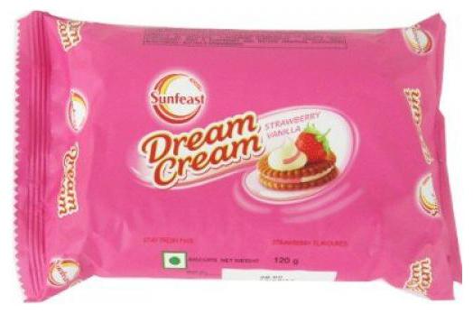 

Sunfeast Cream Biscuits - Strawberry Vanilla 120 g