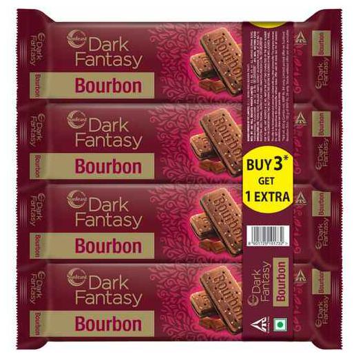 

Sunfeast Dark Fantasy Bourbon 150 g Buy 3 Get 1 Free