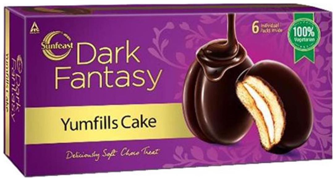 

Sunfeast Dark Fantasy Yumfills Cake 138g