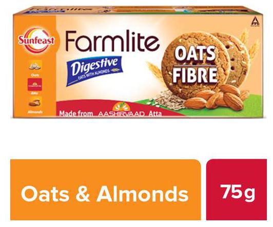 

Sunfeast Farmlite - Oats Almonds 75 g