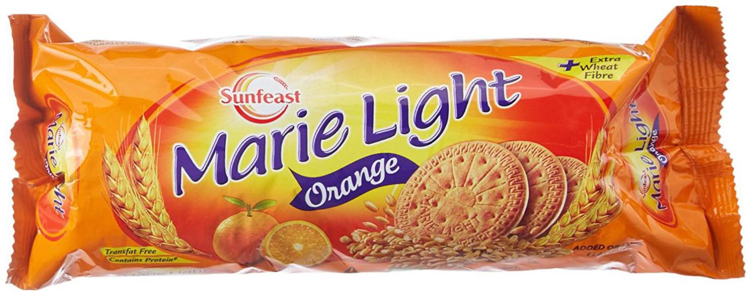 

Sunfeast Marie Light Biscuit - Orange 120 g