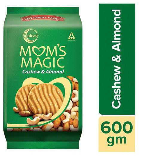 

Sunfeast Mom s Magic Cookies - Cashew Almond 600 g