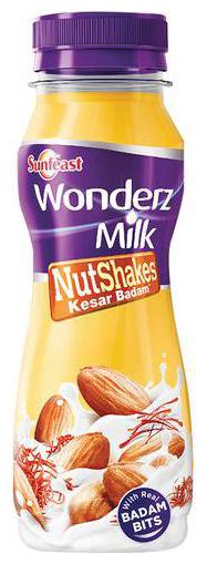 

Sunfeast Wonderz Milk Nutshake - Kesar Badam 200 ml