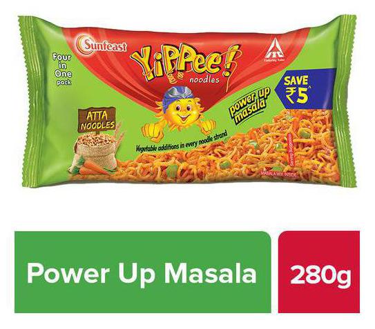 

Sunfeast YiPPee Atta Noodles - Power Up Masala 280 g