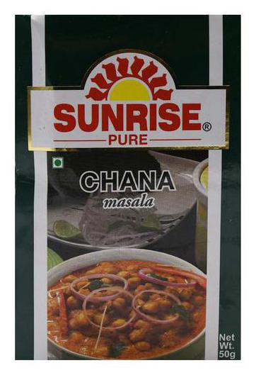 

Sunrise Masala - Chana 50 g