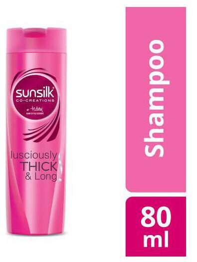 

Sunsilk Shampoo - Pink Lusciously Thick Long 80 ml