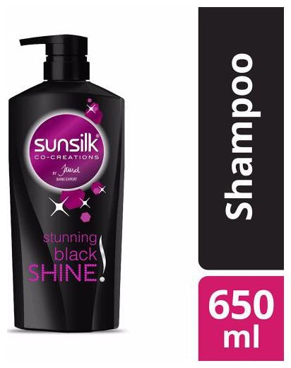 

Sunsilk Shampoo - Stunning Black Shine 650 ml