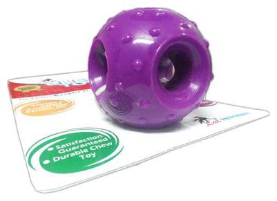 

Super Dog Chew Ball with Holes (Medium)