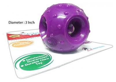 

Super Dog Dog Toys Rubber Hole Ball Large