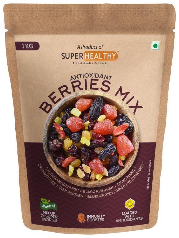

Super Healthy Berries Mix - Dried Mixed Berries 1 kg