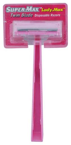 

Super max Lady Max 2 Blades Disposable Razor - Women 1 pc