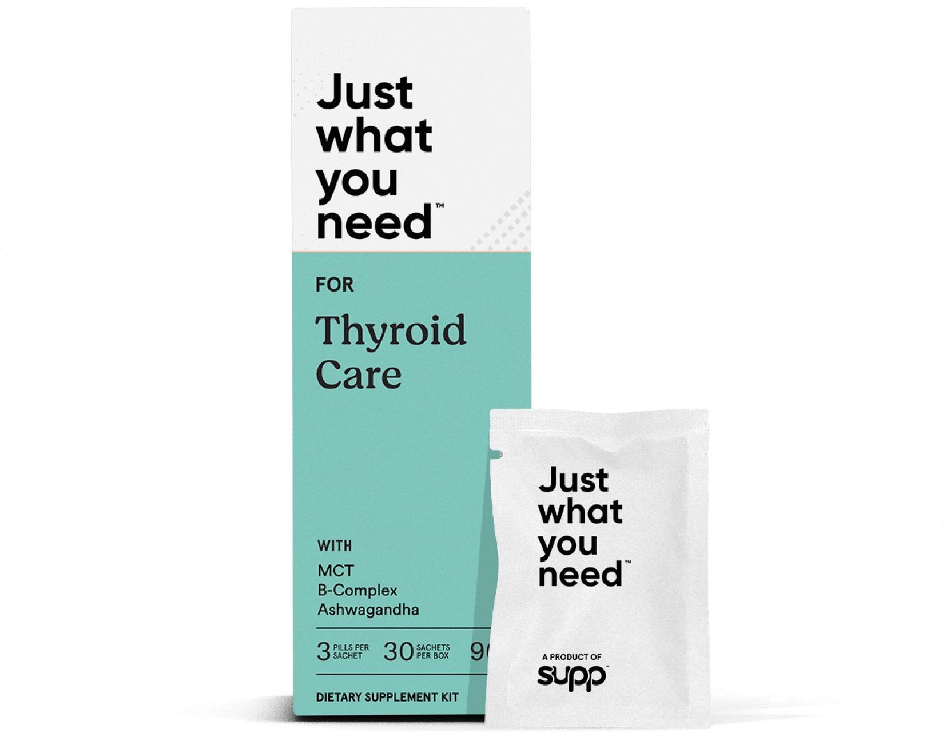 

Supp Nutrition Thyroid Care- Thyroid Balance Tablet Ashwagandha (500 mg) B Complex for effective thyroid management - 90 Tablets