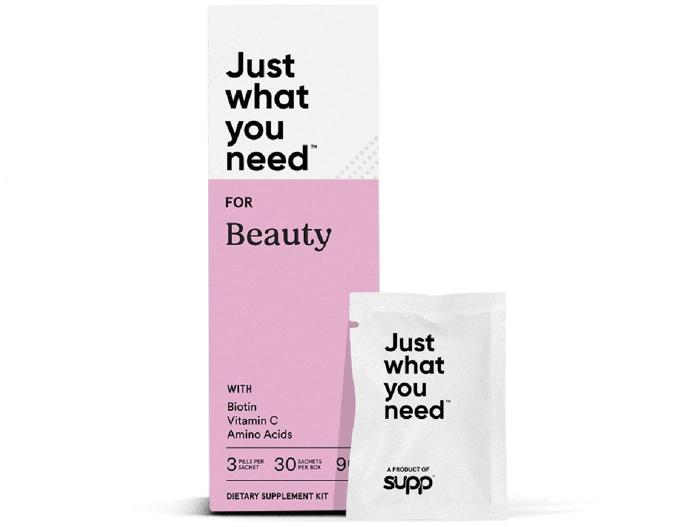 

Supp Nutrition Beauty Kit With Biotin Vitamin C (1000 Mg)30 Sachets (Pack Of 3)