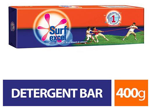 

Surf Excel Detergent Bar 400 g
