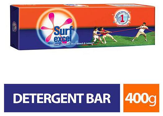 

Surf Excel Detergent Bar 400 g