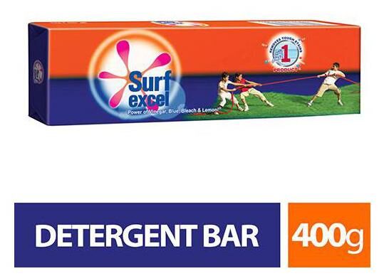 

Surf Excel Detergent Bar 400 g