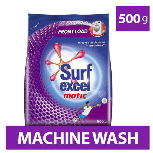 

Surf Excel Matic Front Load Detergent Powder 500 g