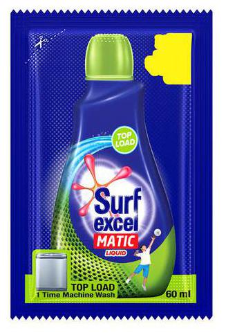 

Surf Excel Matic Liquid Top Load Sachet 60 ml