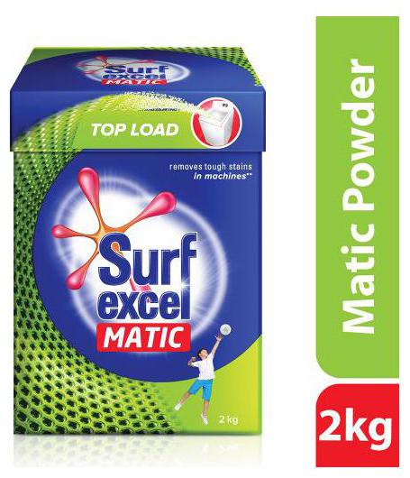 

Surf Excel Matic Top Load Detergent Powder 2 kg