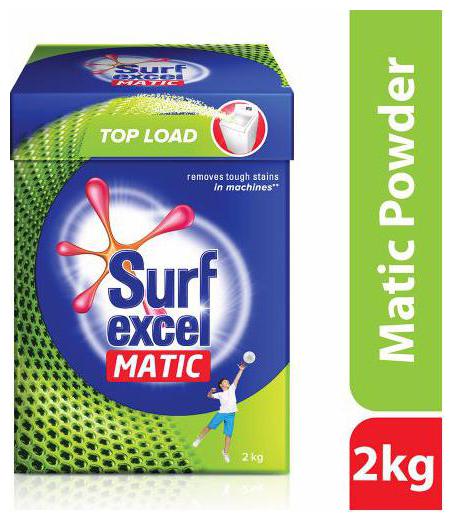 

Surf Excel Matic Top Load Detergent Powder 2 kg