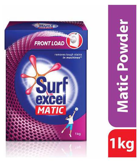 

Surf Excel Matic Front Load Detergent Powder 1 kg