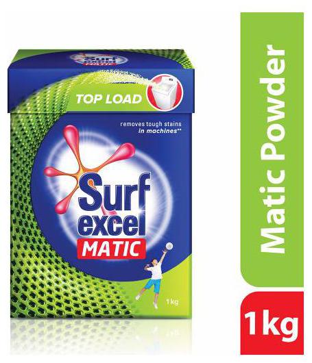 

Surf Excel Matic Top Load Detergent Powder 1 kg
