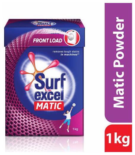 

Surf Excel Matic Front Load Detergent Powder 1 kg