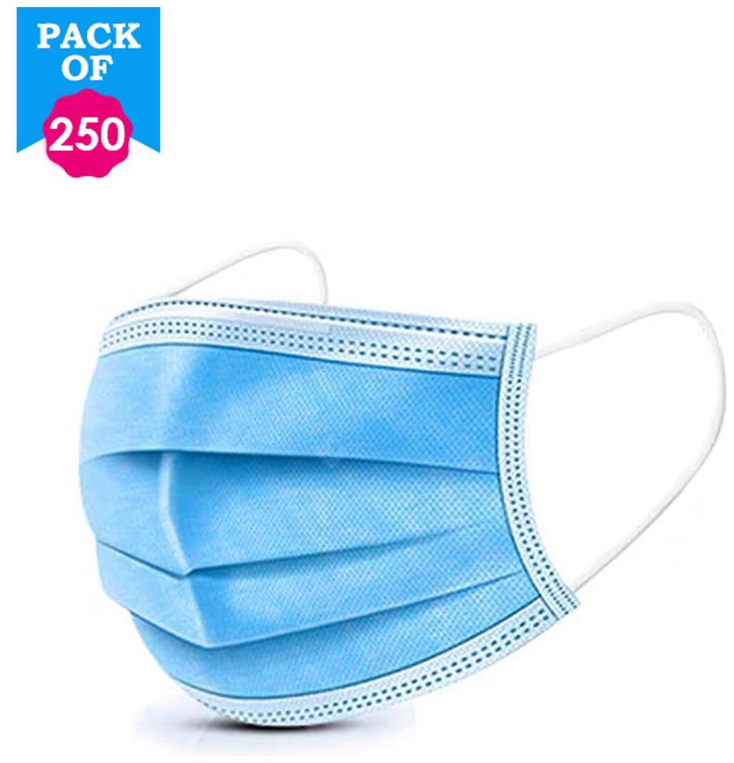 

Svaar 3ply Disposable Surgical Mask(Pack of 250)