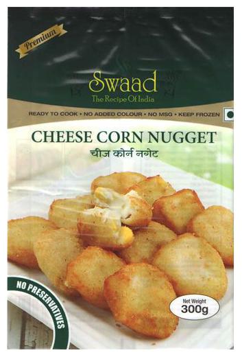 

Swaad Cheese Corn Nuggets 300 g
