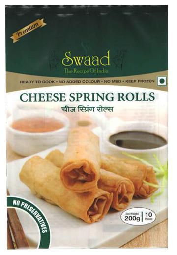 

Swaad Spring Rolls - Cheese 200 g