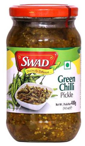 

Swad Pickle - Green Chili 400 g
