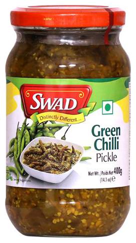 

Swad Pickle - Green Chili 400 g