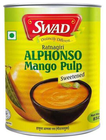 

Swad Pulp - Alphonso Mango 850 g