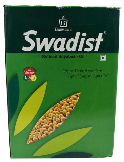 

Swadist Refined Oil - Soyabean 15 L