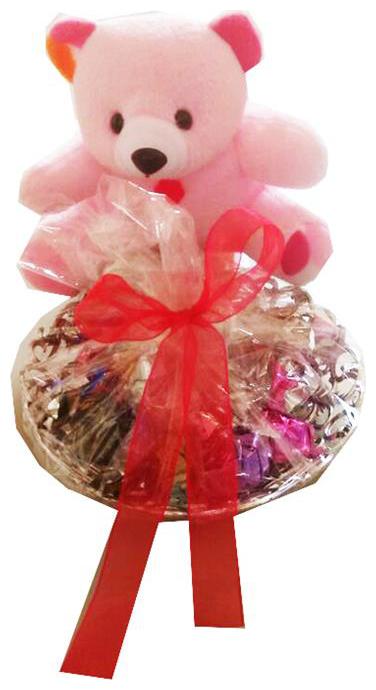 

Swankit s Homemade Roasted Almond Milk Chocolate 200 g With Cute Teddy