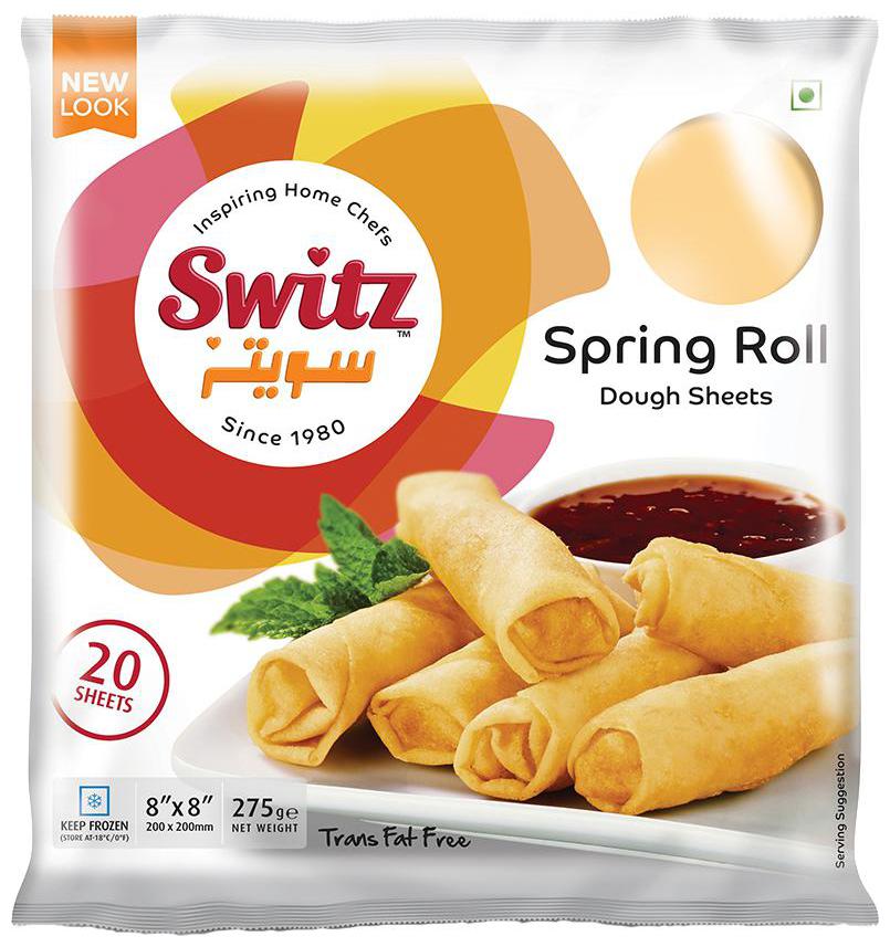

Switz Spring Rolls Sheets 275 g (20 pcs)