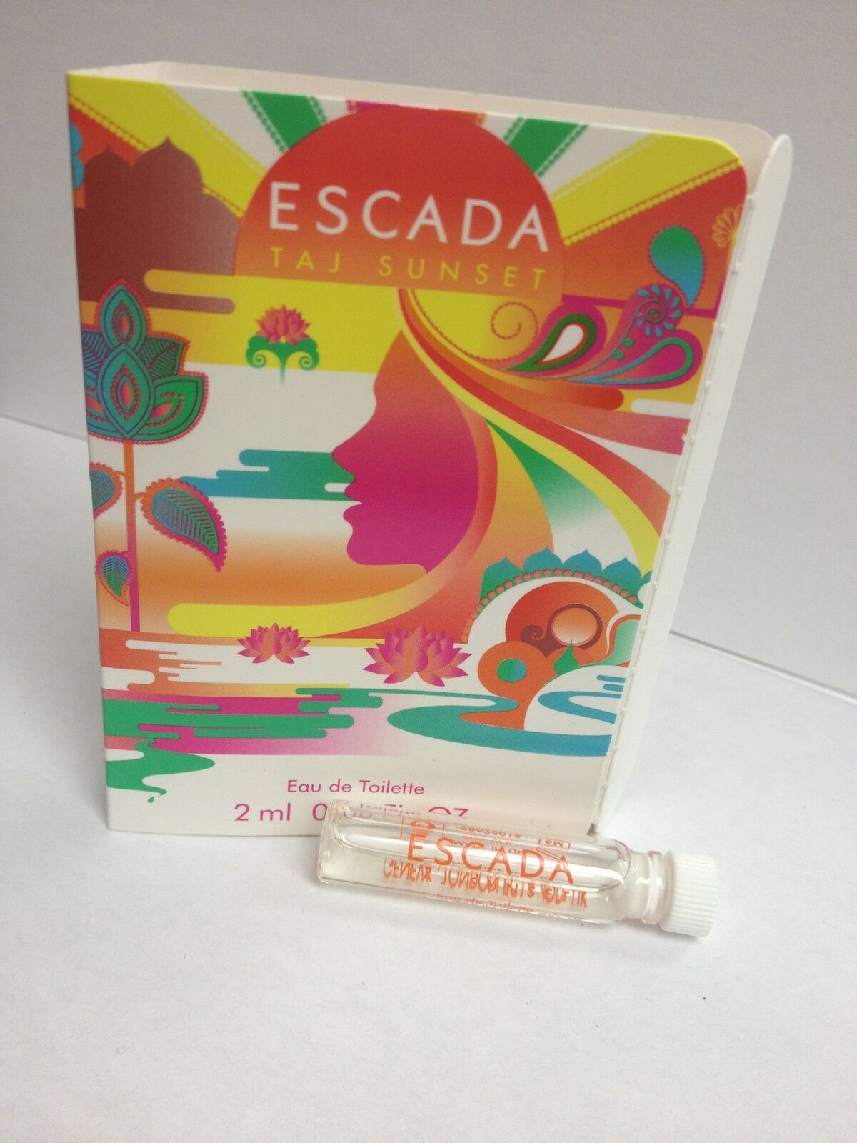 

TAJ Sunset By Escada Lot F EDT 100 Vials 06 Oz 2 Ml Extremely Rare