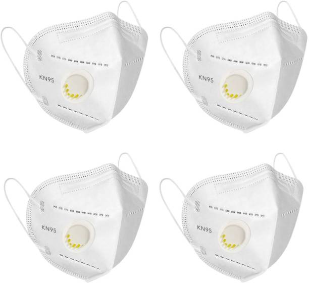 

Tara Care KN95 Mask Anti Pollution Mask Pack of 4