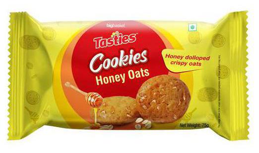 

Tasties Honey Oats Cookies 75 g