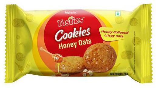 

Tasties Honey Oats Cookies 75 g