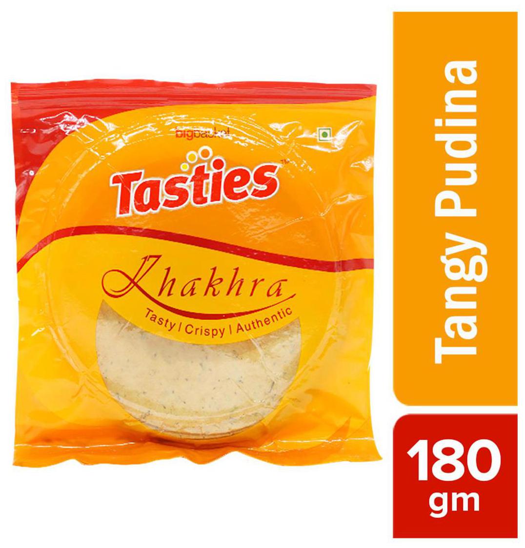 

Tasties Khakhra - Tangy Pudina 180 g