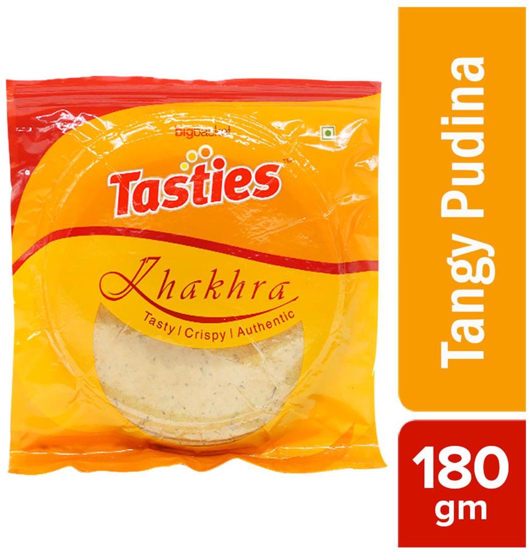 

Tasties Khakhra - Tangy Pudina 180 g