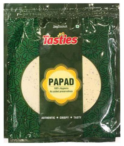 

Tasties Papad - Urad Punjabi Masala 200 g