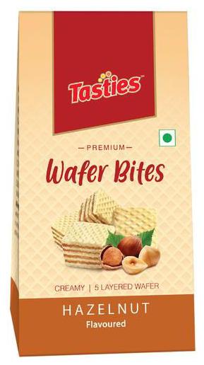 

Tasties Premium Wafer Bites - Hazelnut 100g